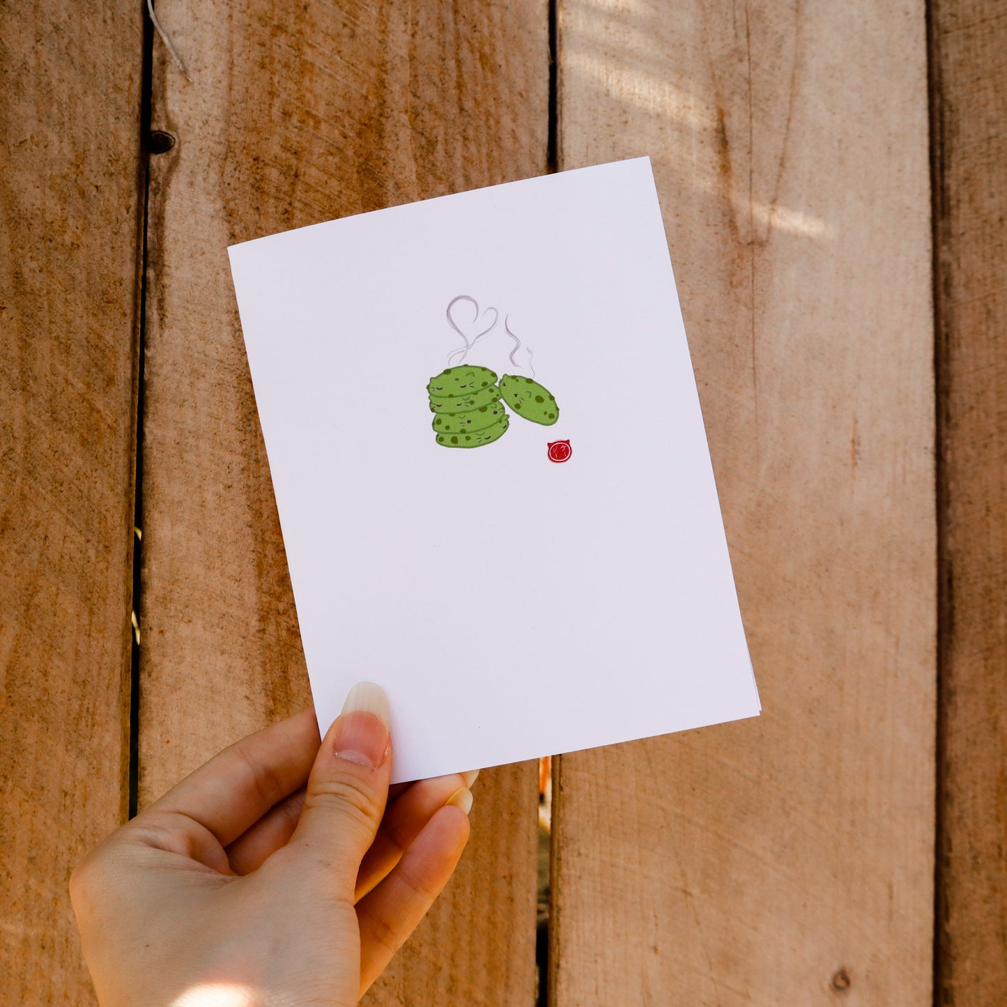 Greeting Cards : Koneko Matcha Desserts