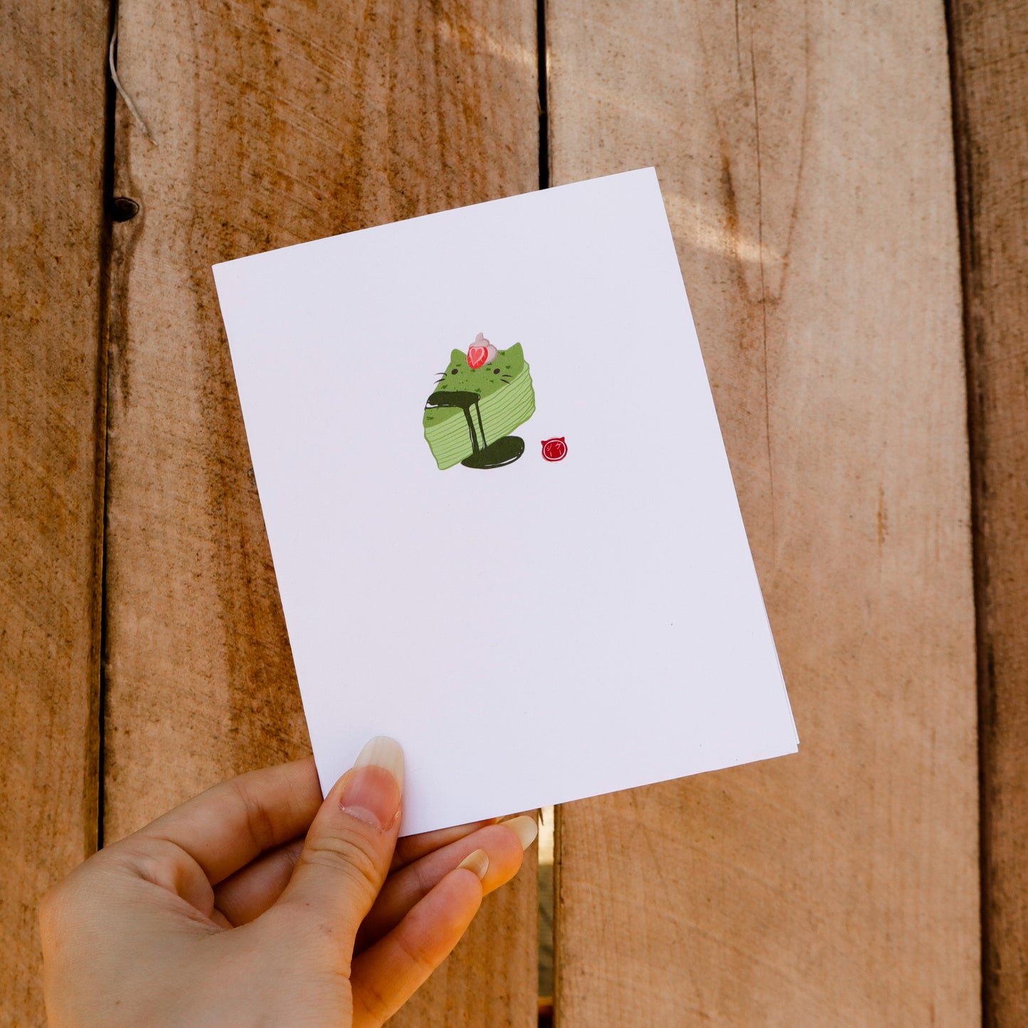 Greeting Cards : Koneko Matcha Desserts