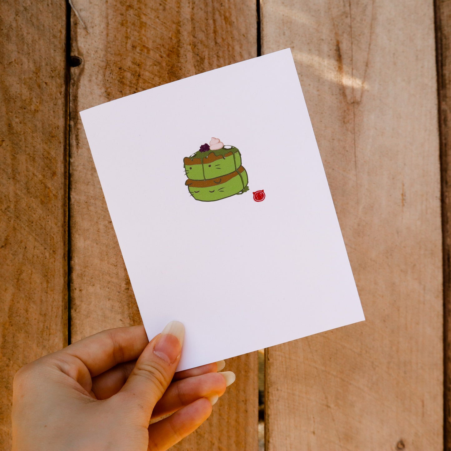 Greeting Cards : Koneko Matcha Desserts