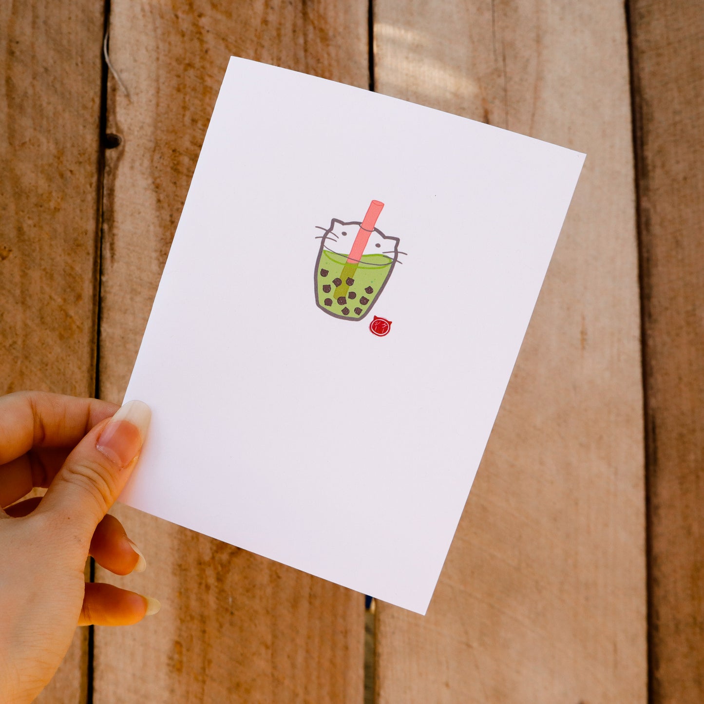 Greeting Cards : Koneko Matcha Desserts