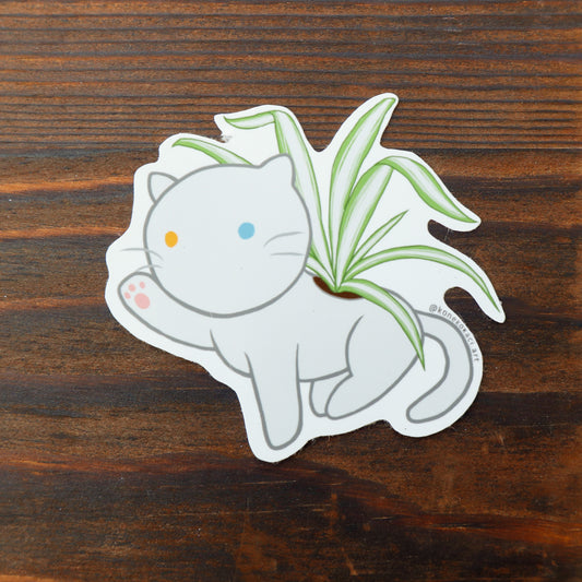 Koneko Chlorophytum Comosum Sticker