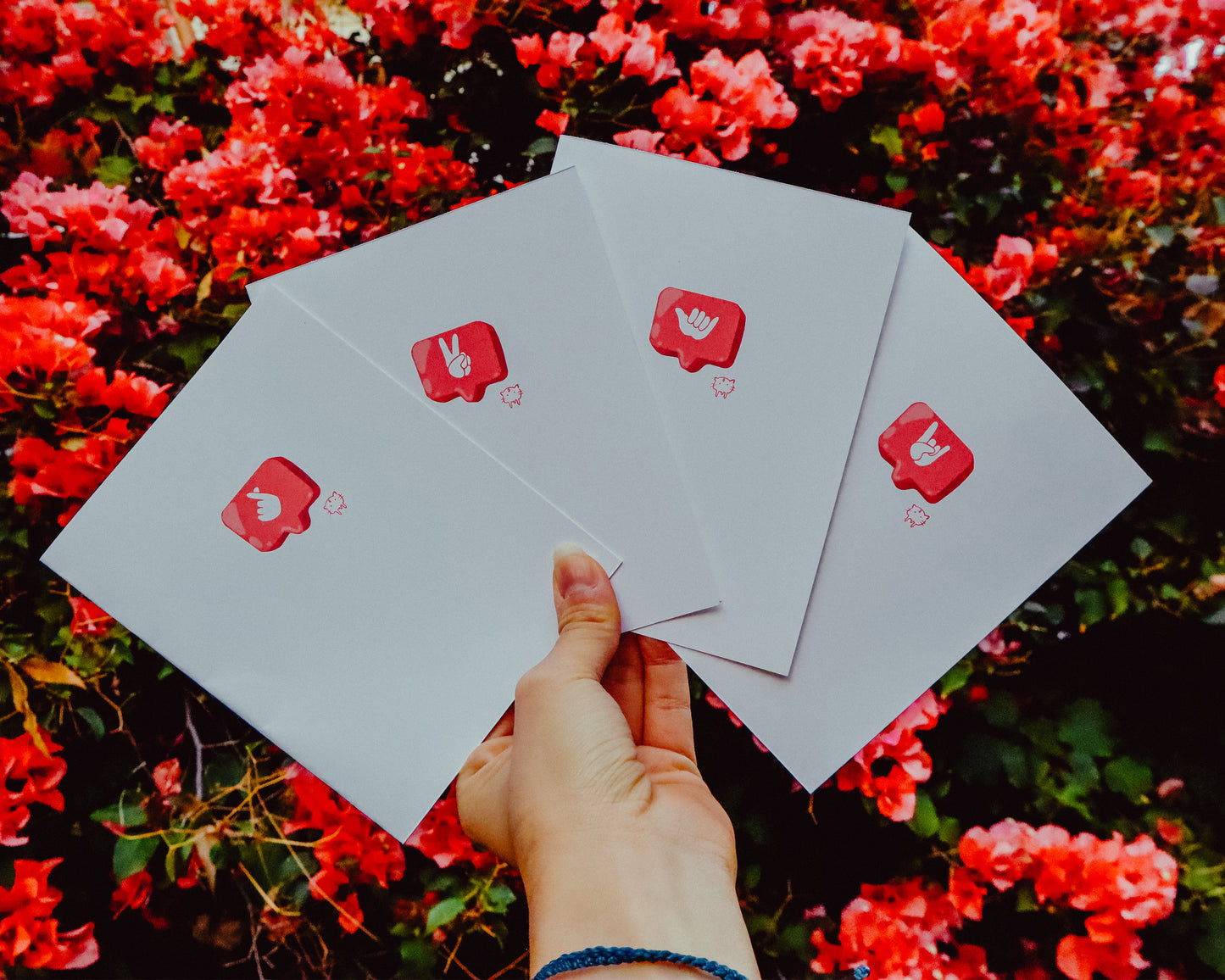 Greeting Card : Reaction Bubble