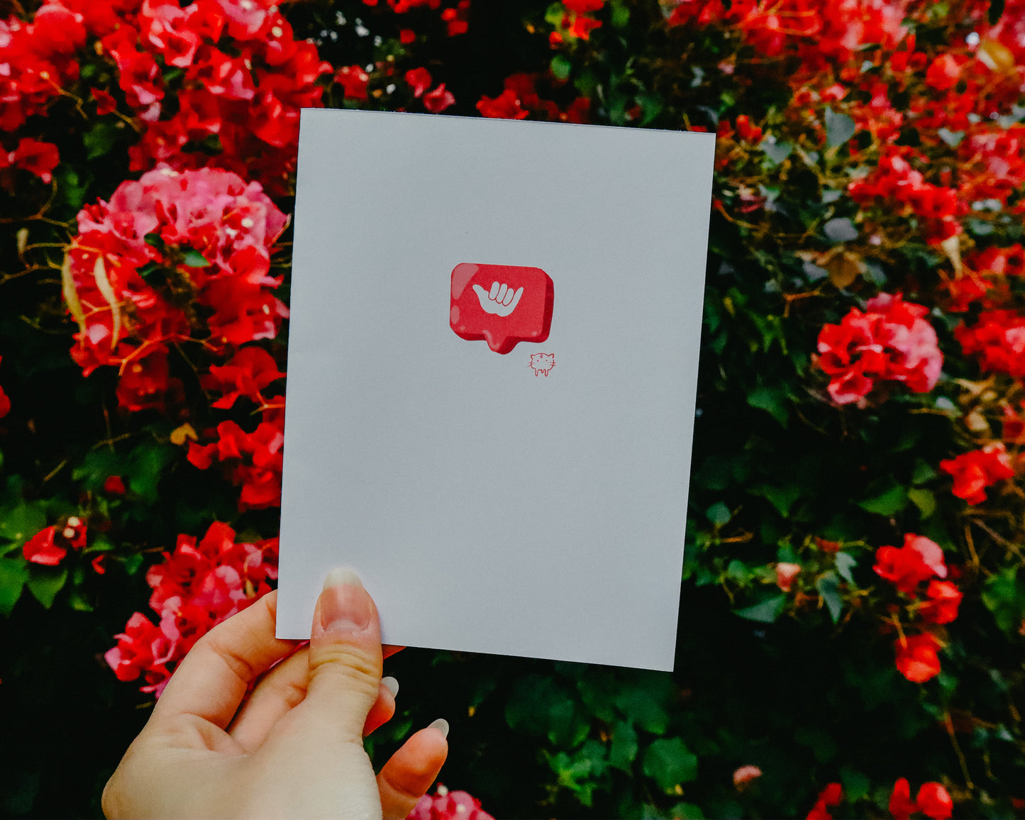 Greeting Card : Reaction Bubble