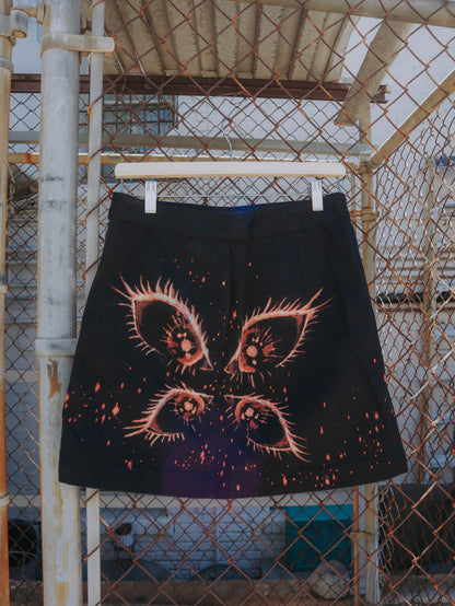 Hand Bleached 👁️EYE Skirt