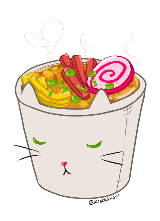 Koneko Saimin Sticker