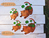 Koneko Chinese Money Plant Sticker