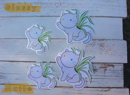 Koneko Chlorophytum Comosum Sticker