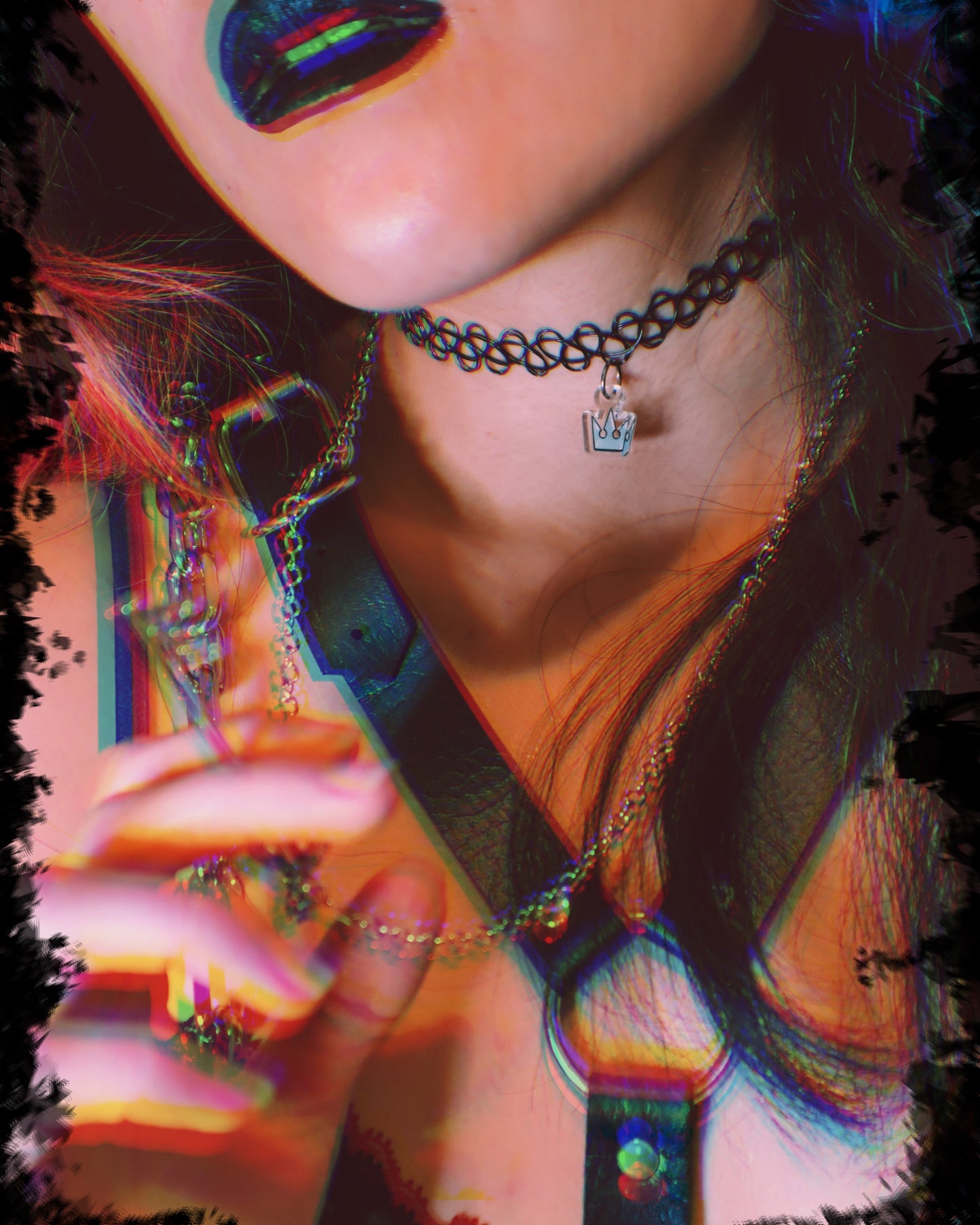 Kingdom Hearts Tattoo Choker