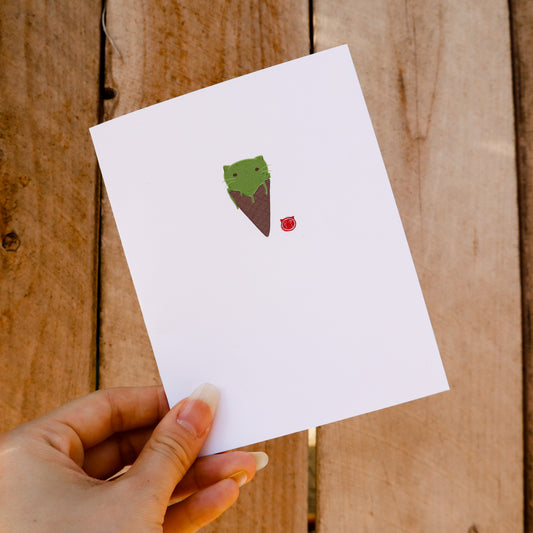 Greeting Cards : Koneko Matcha Desserts