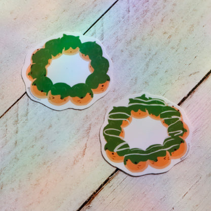 Koneko Matcha Mochi Donuts Sticker